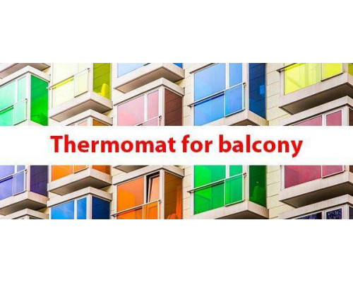 Нагревательный мат для балконов Thermo Thermomat TVK-300-BL 3.0 кв. м TVK-300-BL-3