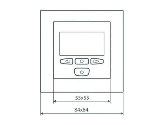 Терморегулятор для теплого пола Thermo Thermoreg TI-950 Design